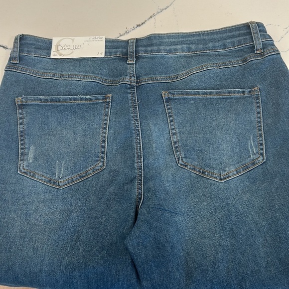 EST. 1946 Mid-Rise Skinny with Colored Shiny Stones on Front sz.14 NWT - Picture 6 of 8